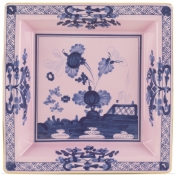 Ginori Oriente Italiano Azalea Large Square Tray / Vide Poche
